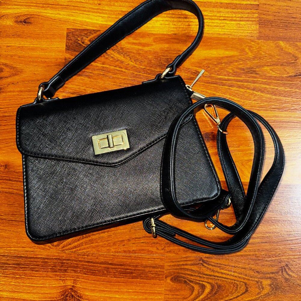 Vintage Black Cry Baby Hand Bag